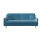 Диван-релакс трехместный Chairman Ларс 2060х900х860 велюр Formula 767 главное фото в маленьком размере