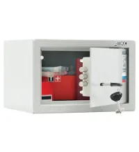 Сейф мебельный AIKO "Т17", 170х260х230 мм, 3,7 кг, ключевой замок, крепление к стене